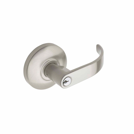 COPPER CREEK Erin Lever Exterior Trim Exit Keyed Entry, Satin Stainless EL9040SS